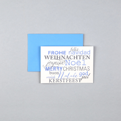 John // Weihnachtskarte in A7