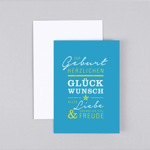 Toni // Glückwunschkarte