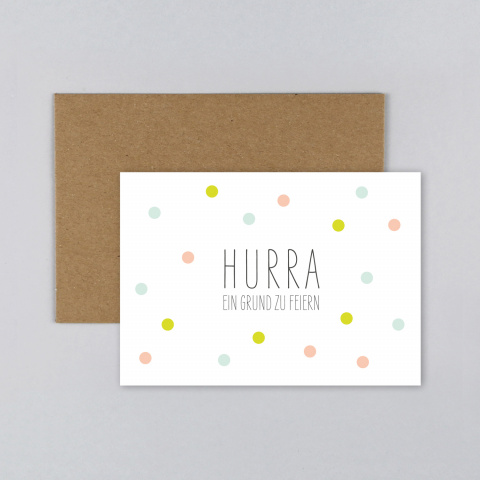 Emma Hurra // Glückwunschkarte