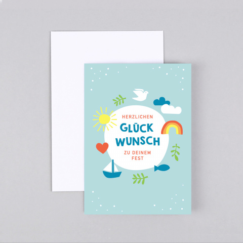 Dina // Glückwunschkarte