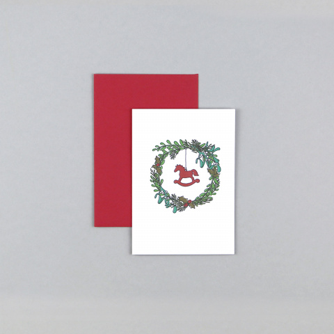Linda // Weihnachtskarte in A7