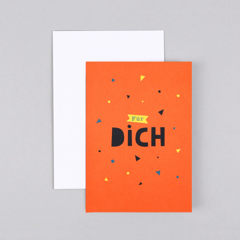Dante Für Dich // Glückwunschkarte