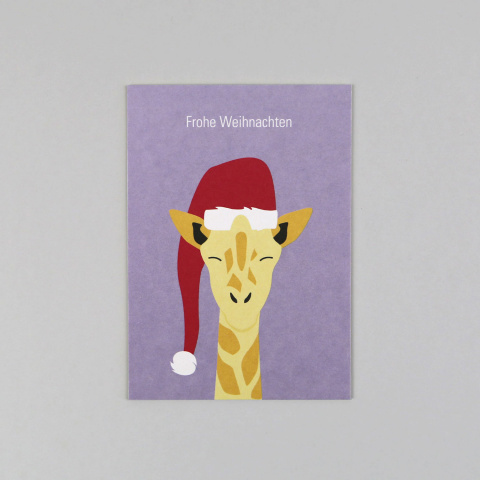 Gitte Giraffe // Postkarte