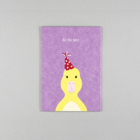 Gitte Ente // Postkarte