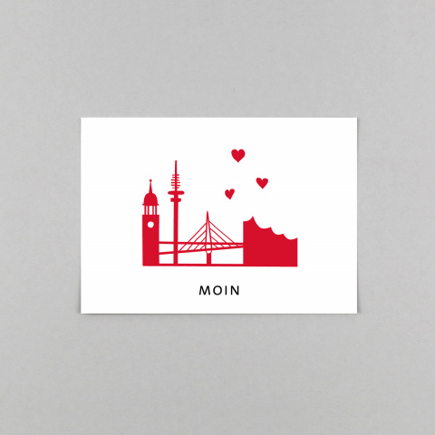 Helmi Hamburg // Postkarte