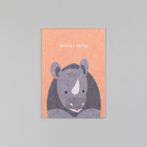 Gitte Nashorn // Postkarte