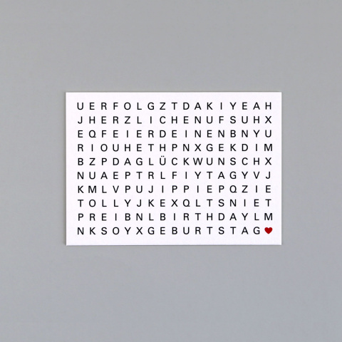 Ted Herz // Postkarte