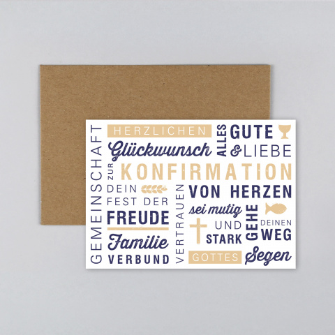 Lukas Natur // Glückwunschkarte