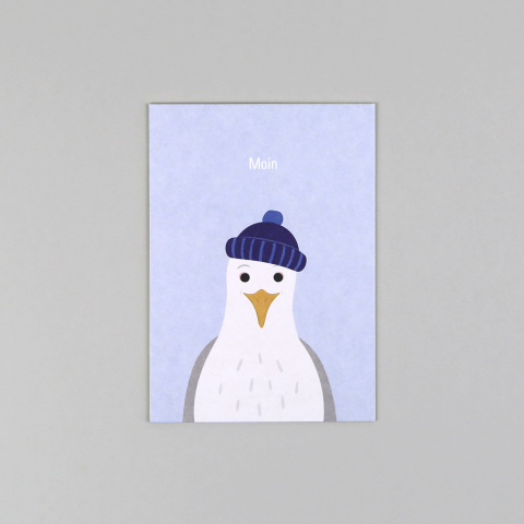 Ole Möwe // Postkarte