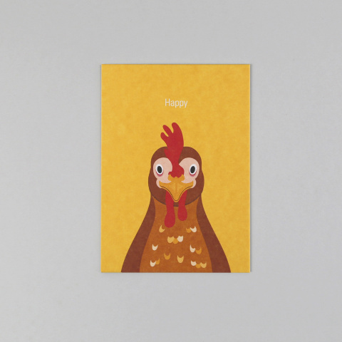 Rosi Huhn // Postkarte