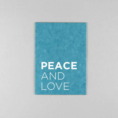 Peace Smaragd // Postkarte