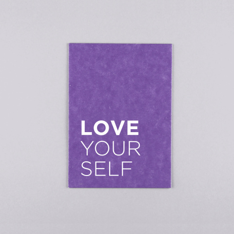 Peace Violett // Postkarte